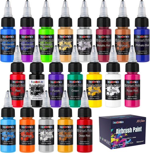 Pittura aerografo colori - 20,
