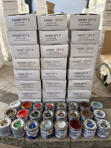144x humbrol 14ml smalto hobby - 144x,