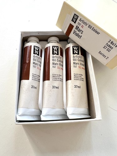 Dipinto olio viola - dipinto, ad