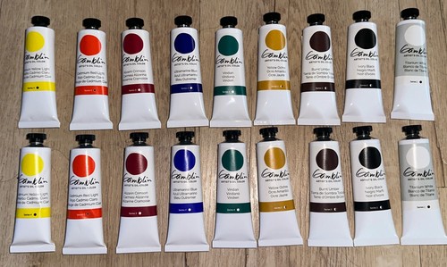 Lotto colori olio - colori, ad