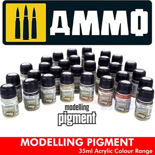 Ammo pigmenti superfini gamma - pigmenti,