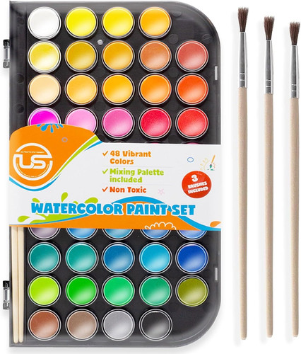 Set pittura acquerello 48 - set,