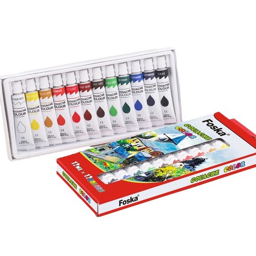 Confezione pitture colorate - confezione,